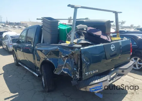 2007 Nissan Titan Xe from USA, damaged, VIN 1N6AA07A97N213314